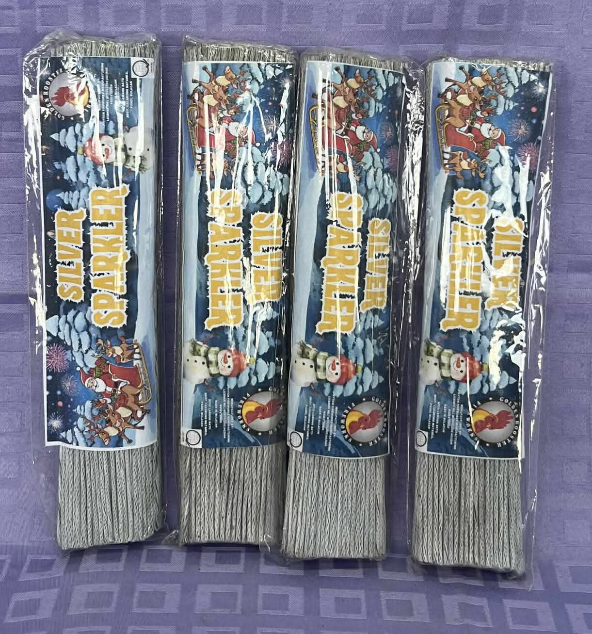 silver sparklers (walis puti)