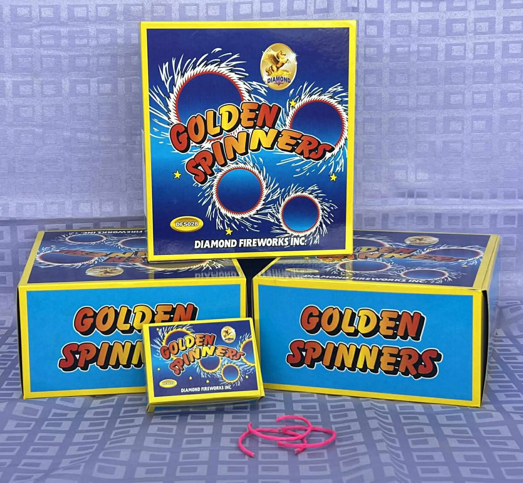 Golden spinners