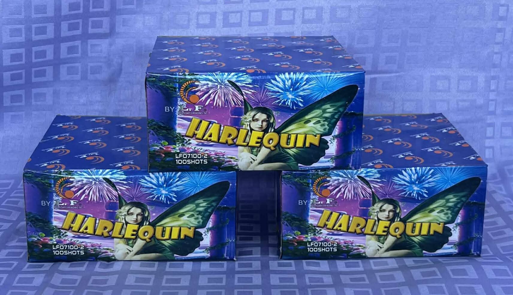 Harlequin 100 shots